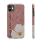 Beauty is from Within, Slim Phone Case, Floral Design, Gift for Her, Cute Phone Accessories, Mother’s Day [...]