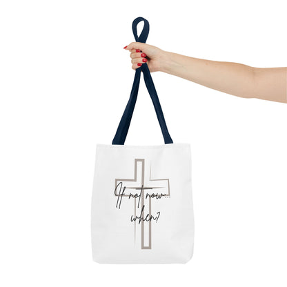 Christian tote bag, Inspirational quote bag, Religious gift, Multi-size tote bag, Christian accessories