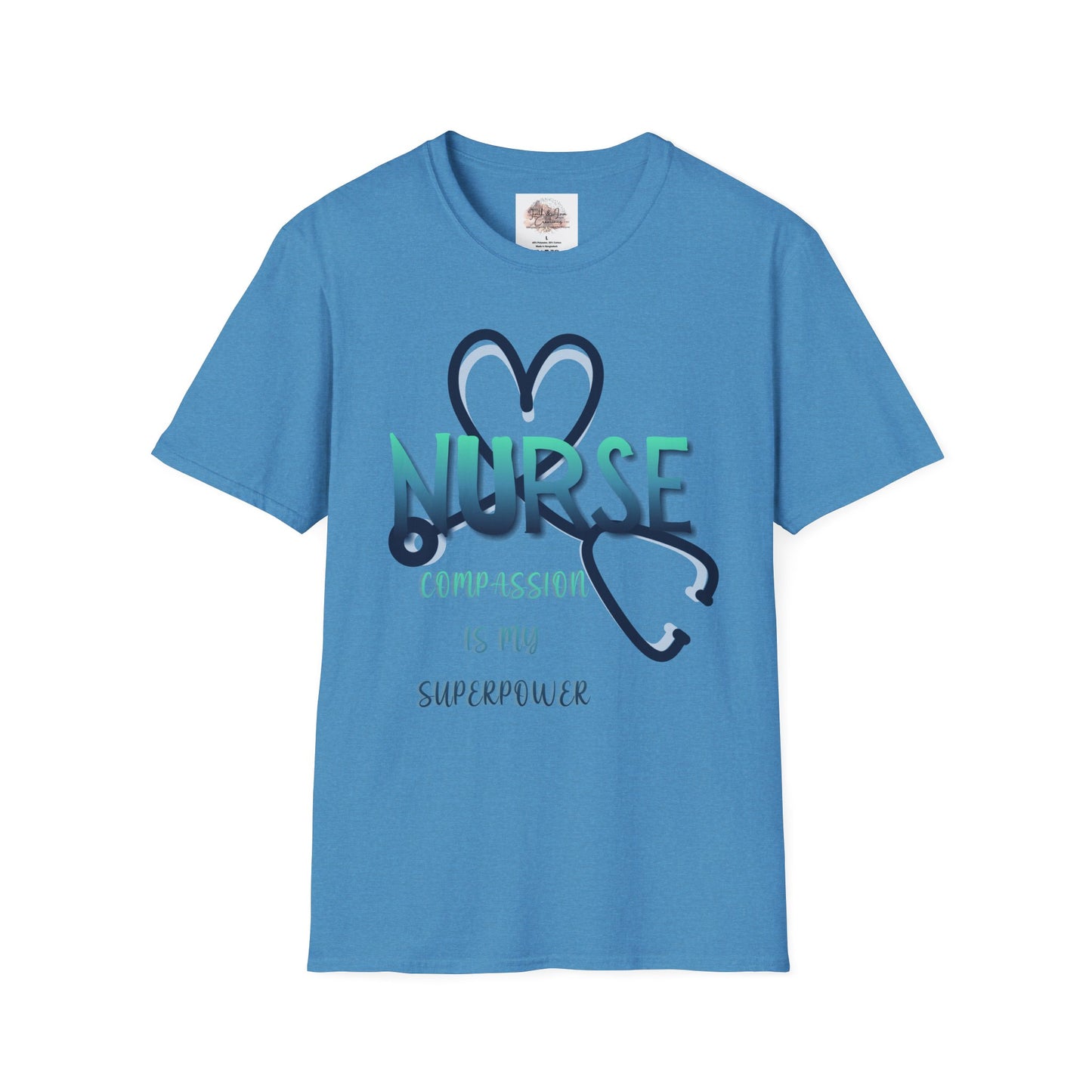 Nurse Compassion Is My Superpower Shirt – Nurse Superpower Tee, Nurses Week 2026 Gift, RN LPN CNA Shirt