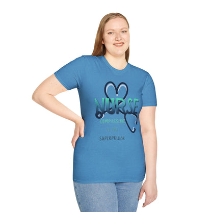 Nurse Compassion Is My Superpower Shirt – Nurse Superpower Tee, Nurses Week 2026 Gift, RN LPN CNA Shirt