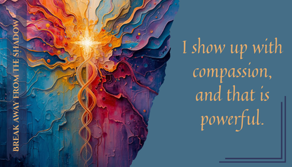 Physical or digital nursing affirmation cards for daily mental health support.